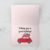  vogelretro-fiat 500 kaart (Binnen)