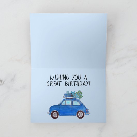  vogelretro-fiat 500 kaart (Binnen)