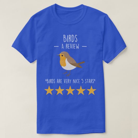 VogelReview 1 T-shirt (Design voorkant)