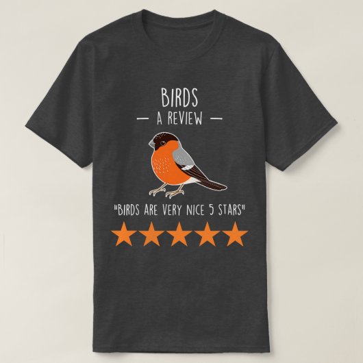 VogelReview T-shirt (Design voorkant)