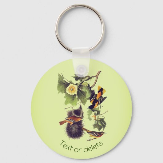  vogelrichtlijn op maat sleutelhanger (Voorkant)