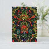 Vogelrondje ~ Uitnodigingen / RSVP (Staand voorkant)