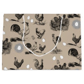 vogelrooster Eipatroon Groot Cadeauzakje (Voorkant)