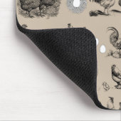 vogelrooster Eipatroon Muismat (Hoek)