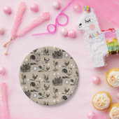  vogelrooster Eipatroon Papieren Bordje (Feest)