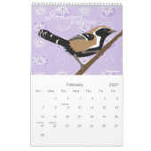 Vogels 2009 kalender (Feb 2027)
