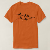 vogels 25 t-shirt (Design voorkant)