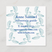 Vogels, aangepaste Visitekaartjes (Achterkant)