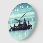 Vogels Acrylwandklok Grote Klok (Hoek)
