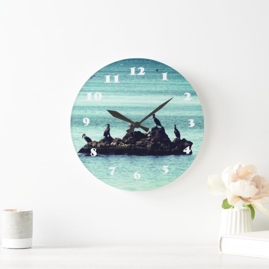 Vogels Acrylwandklok Grote Klok (Huis)