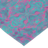 Vogels Arabesque Bohemian Turquoise Paarse Fuchsia Tafelkleed (Gekanteld)