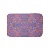 Vogels Arabesque Oriental Bohemian Boho Blue Sinaa Badmat (Voorkant)