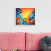 Vogels Art Wall Decor Canvas Prints (Insitu (Woonkamer))