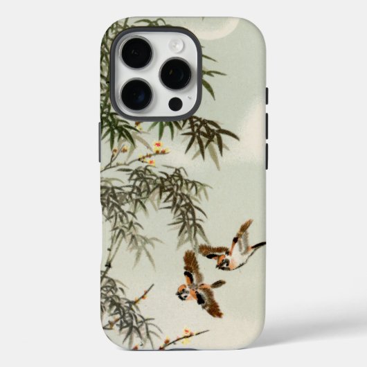 Vogels Bamboe Aziatisch Japans  Case-Mate iPhone Case (Achterkant)