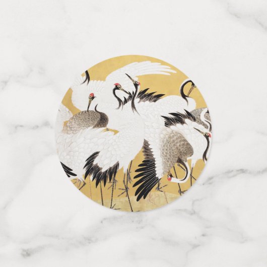 Vogels Bamboe Aziatisch Japans  Confetti (Kleine voorkant)