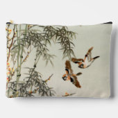 Vogels Bamboe Aziatisch Japans  Etui (Voorkant)