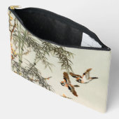 Vogels Bamboe Aziatisch Japans Etui (Open)