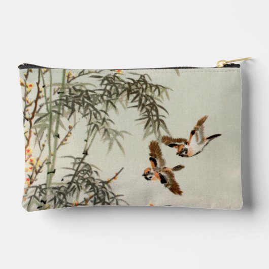 Vogels Bamboe Aziatisch Japans  Etui (Achterkant)