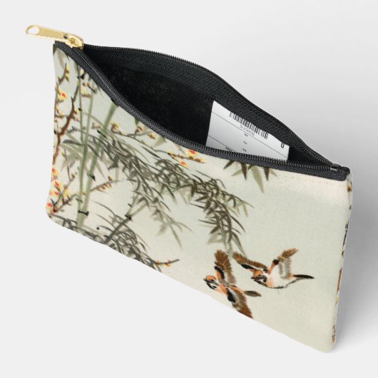 Vogels Bamboe Aziatisch Japans Etui (Open)