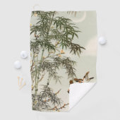 Vogels Bamboe Aziatisch Japans  Golfhanddoek (Insitu)