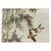 Vogels Bamboe Aziatisch Japans Groot Cadeauzakje (Voorkant)