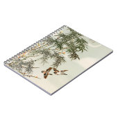 Vogels Bamboe Aziatisch Japans  Notitieboek (Linkerzijde)