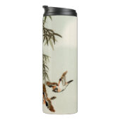 Vogels Bamboe Aziatisch Japans  Thermosbeker (Geroteerd rechts)