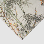 Vogels Bamboe Aziatisch Japans  Tissuepapier (Detail)