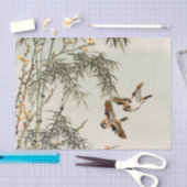 Vogels Bamboe Aziatisch Japans  Tissuepapier (Craft)