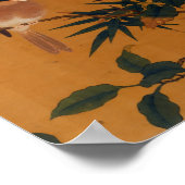 Vogels, bamboe en Camellias Japans artikel 1644-19 Poster (Hoek)