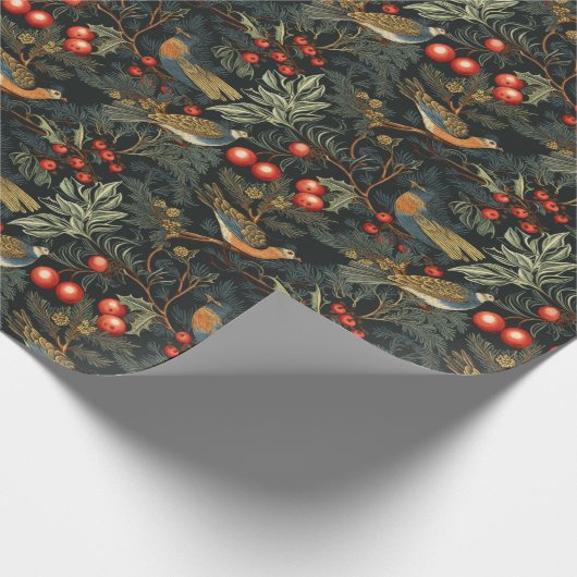 Vogels & Bessen Cadeaupapier (Hoek)