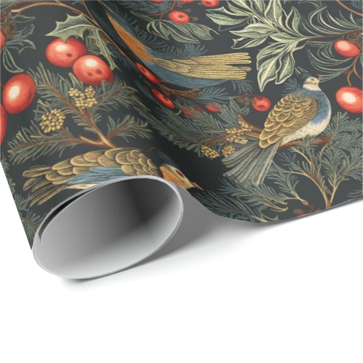 Vogels & Bessen Cadeaupapier (Rol Hoek)