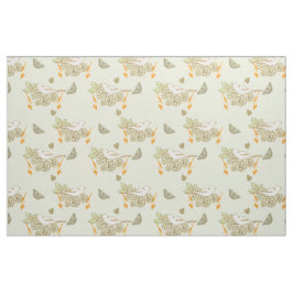 Vogels Bessen en vlinders Stof