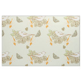 Vogels Bessen en vlinders Stof (Fat Quarter)