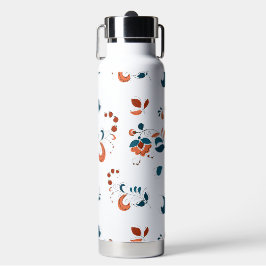 Vogels & bessen in Russische stijl Waterfles