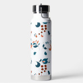 Vogels & bessen in Russische stijl Waterfles (Links)