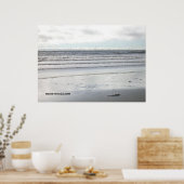 Vogels bij Watsonville Beach Poster (Keuken)