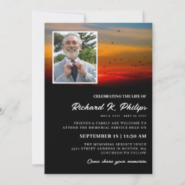 Vogels bij zonsopgang Foto die het leven viert Kaart