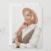 Vogels bij zonsopgang Herinnering van de dood Jubi Kaart (Achterkant)