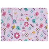 Vogels, bijen en vlinders Bloemen Groot Cadeauzakje (Achterkant)