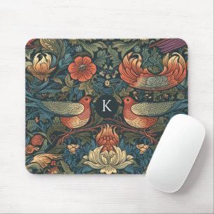 Vogels Bladeren Bloemig Vintage William Morris Pat Muismat