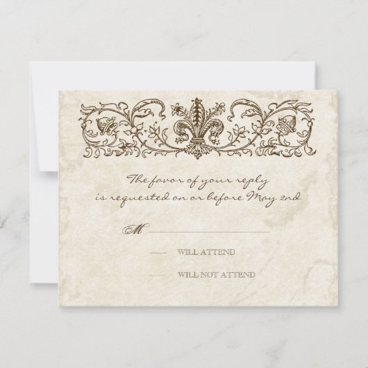  vogels, blauwe eitjes - een reiskaart RSVP kaartje (Voorkant)