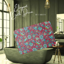 Vogels, Bloemen, Blauw, Rood