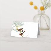 Vogels & Bloemen Chinees Trouwplaats + Menu Kaart (Achterkant)