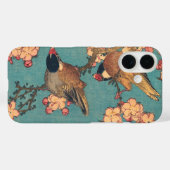 Vogels Bloemen Hokusai Japanse kunst Case-Mate iPhone Case (Achterkant (horizontaal))