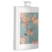 Vogels Bloemen Hokusai Japanse kunst Flacon (Rechts)