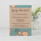 Vogels Bloemen Hokusai Japanse kunst Kaart (Staand voorkant)