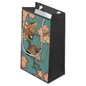 Vogels Bloemen Hokusai Japanse kunst Klein Cadeauzakje (Achterkant Gekanteld)