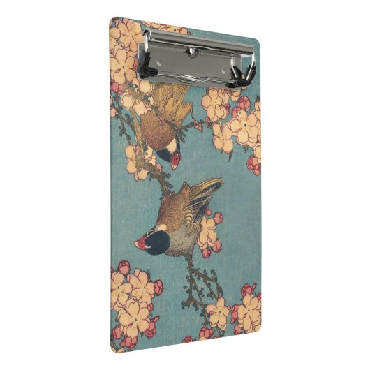 Vogels Bloemen Hokusai Japanse kunst Mini Klembord (Schuin)