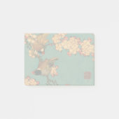 Vogels Bloemen Hokusai Japanse kunst Post-it® Notes (Voorkant)